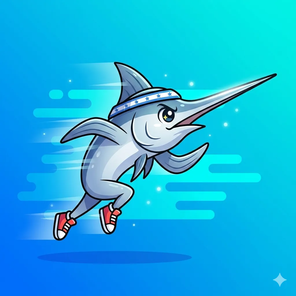 カジキのイラスト