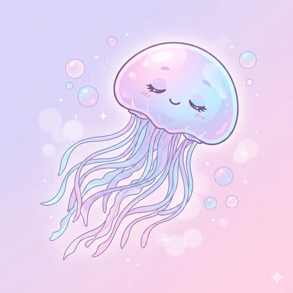 クラゲのイラスト