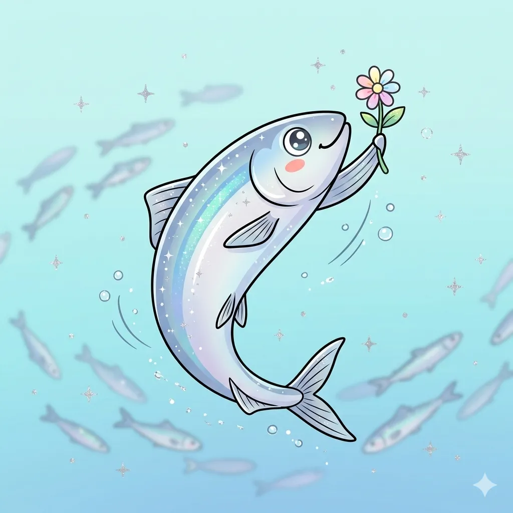 マイワシのイラスト